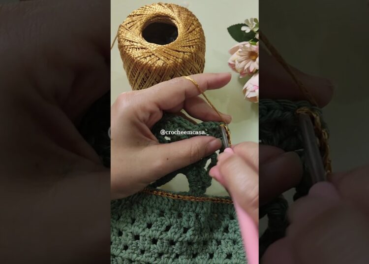 Jogo Americano Realeza, processo de produção dessa linda peça em crochê! #crochet #mesaposta