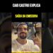 Caio Castro explica saída da emissora