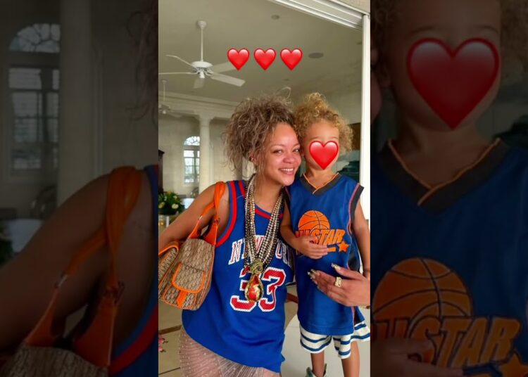 Rihanna and her kids are  always on point💞💝📸 #rihanna #yoytubeshorts #love #hollywood