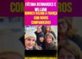 Fátima Bernardes e William Bonner viajam à França com Novos Companheiros