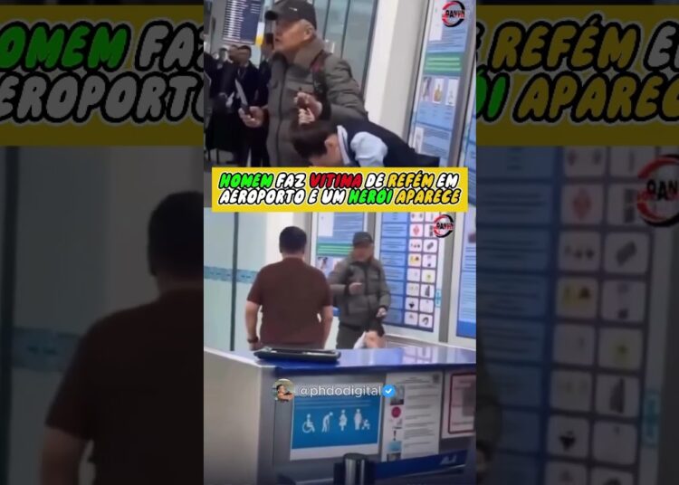 Homem faz vítima de refém e herói aparece #treta #polemica #fofoca