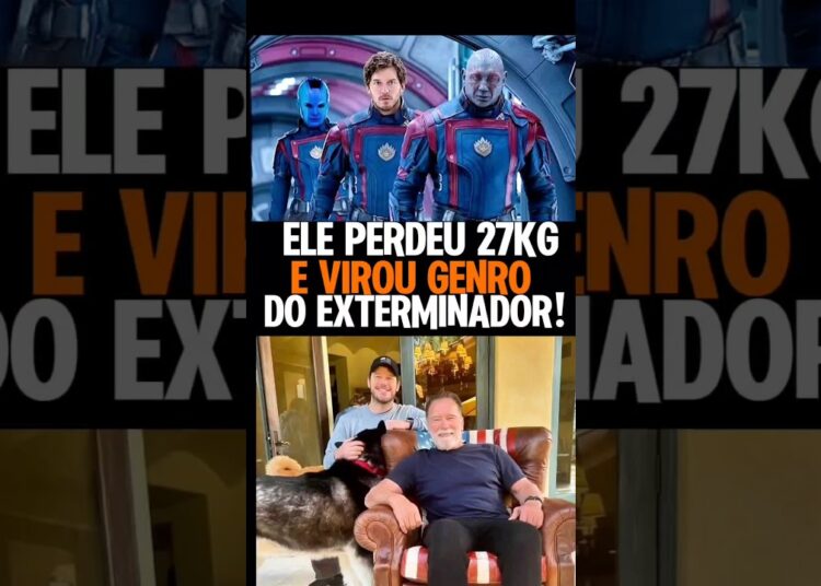 CHRIS PRATT É GENRO DO ARNOLD SCHWARZENEGGER