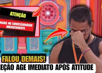 BBB25: MAIKE QUEBRA SIGILO CONTA PARA OS BROTHERS SOBRE VOTAÇÃO E COMPROMETE RESTO DE SUA LIDERANÇA