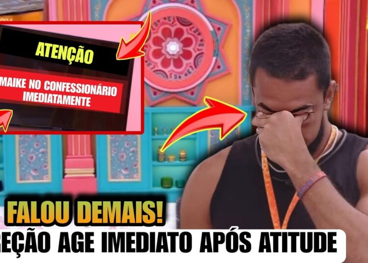 BBB25: MAIKE QUEBRA SIGILO CONTA PARA OS BROTHERS SOBRE VOTAÇÃO E COMPROMETE RESTO DE SUA LIDERANÇA