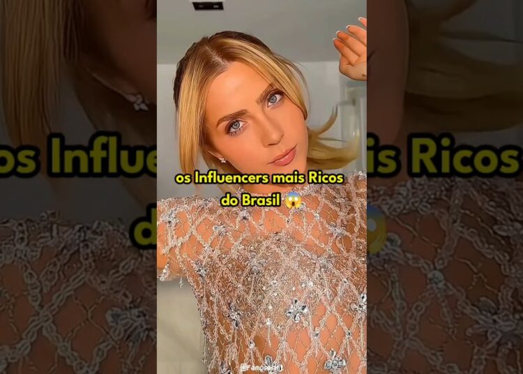 os Influencers mais Ricos do Brasil 😱 #celebridades #curiosidades #famososnews #famosos #artistas