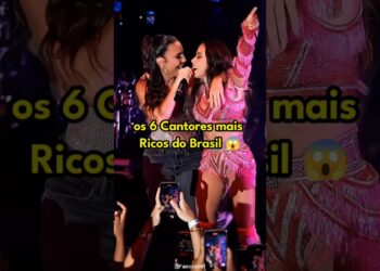 os 6 Cantores mais Ricos do Brasil 😱