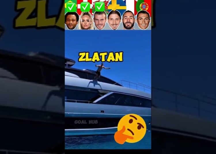 Marcelo Vs Lehmann Vs Bale Vs Zlatan Vs Benzema Vs Ronaldo Water Jump Challenge #shorts