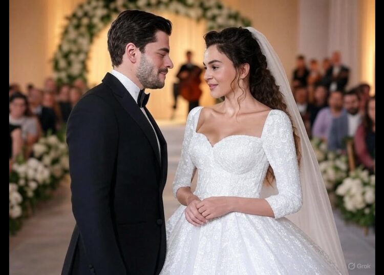 La boda de Ebru Şahin y Akın Akınözü conmocionó al mundo de las revistas.¡Cedi Osman está confundid!