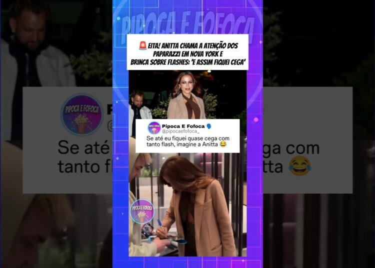 Anitta em Nova York: “quase fiquei cega” 😳 #anitta #fofocas