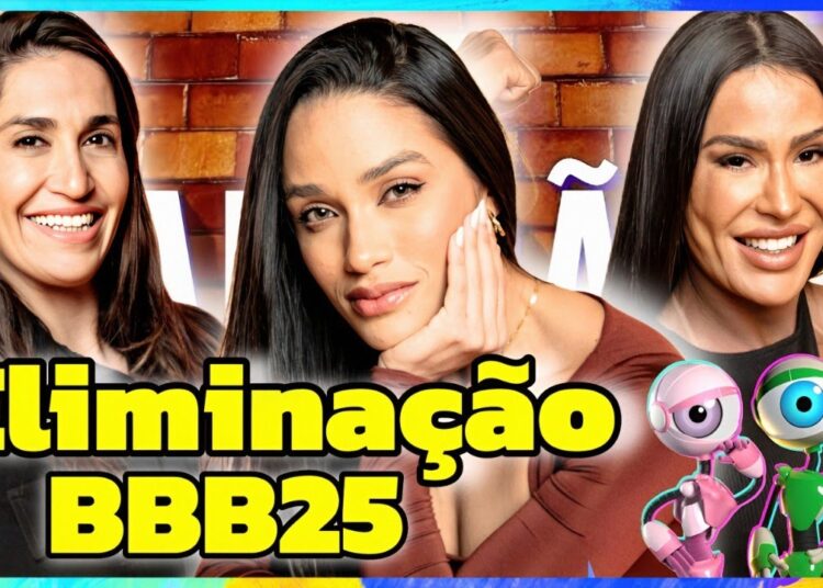 🔴 BBB25: 9ª ELIMINAÇÃO do PAREDÃO entre Daniele, Eva e Gracyanne Big Brother Brasil 25 – 18/03/25