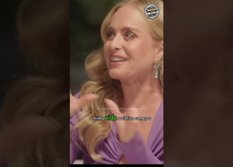 🚨ANGÉLICA CONTA O COMEÇO DA SUA CARREIRA #celebridades #famosos #shorts #angelica #viralvideo
