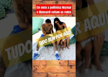 Neymar e Bruna Biancardi juntinhos #fofocas #famosos #neymar #brunabiancardi