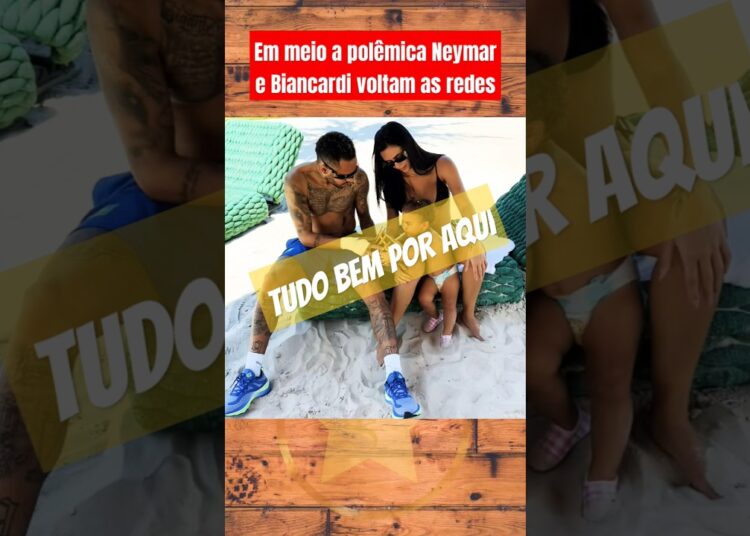 Neymar e Bruna Biancardi juntinhos #fofocas #famosos #neymar #brunabiancardi