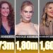Comparação de altura de atrizes de Hollywood  Das mais baixas para as mais altas