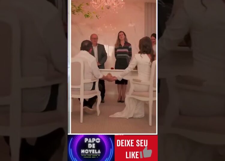CASADOS !! VEJA AGORA COMO FOI A CERIMÔNIA LUXUOSA DE CASAMENTO DO CANTOR AMADO BATISTA !! #shorts