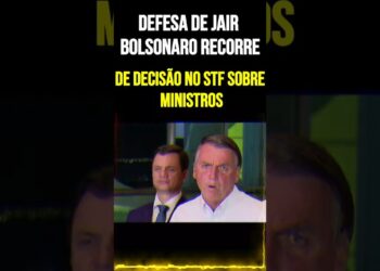Defesa de Jair Bolsonaro recorre de decisão no STF sobre ministros
