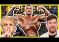 AS ACADEMIAS DAS CELEBRIDADES MR.BEAST/CBUM/JAKE PAUL E DANA WHITE ! #mrbeast #cbum #jakepaul