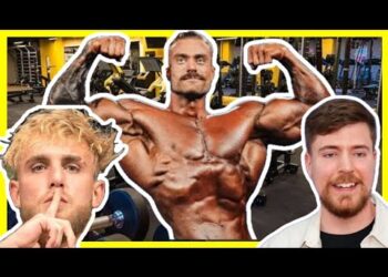 AS ACADEMIAS DAS CELEBRIDADES MR.BEAST/CBUM/JAKE PAUL E DANA WHITE ! #mrbeast #cbum #jakepaul