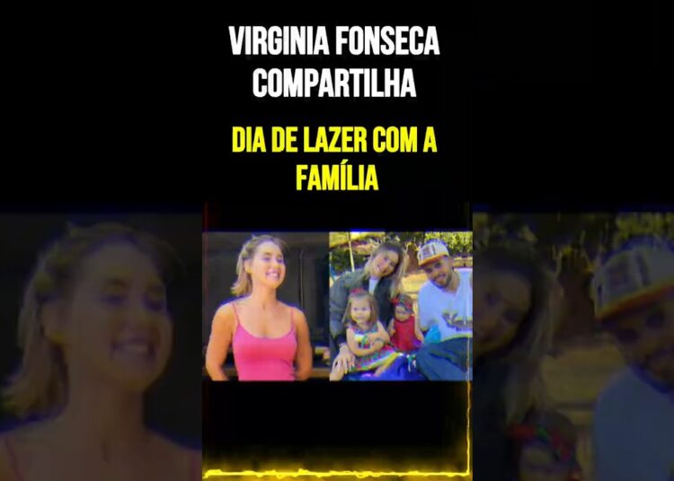 Virginia Fonseca compartilha dia de lazer com a família