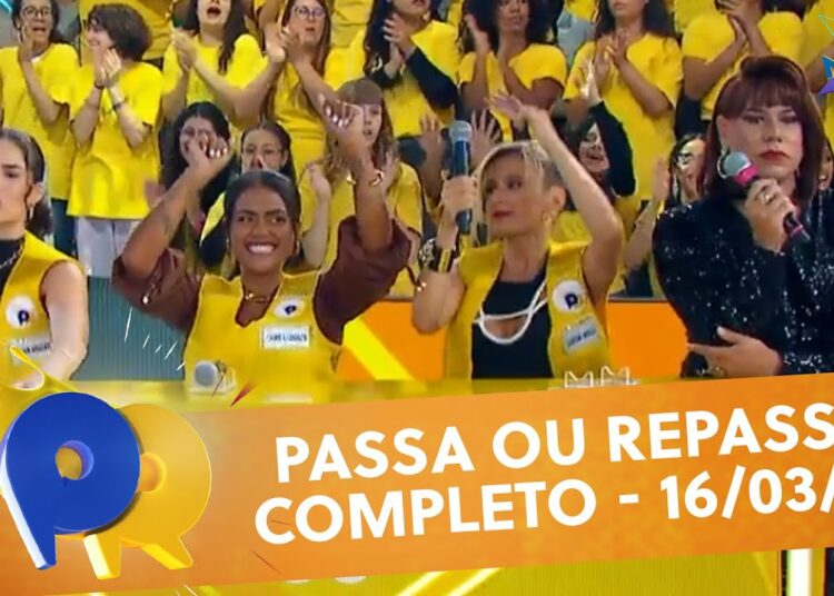 Passa ou Repassa – Time Livian Aragão X Time Luan Pereira | Domingo Legal (16/03/25)