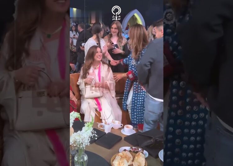 ليلى زاهر ترفض مصافحة كندة علوش في سحور أًصالة بسبب خطيبها