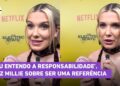 Millie Bobby Brown lança filme no Brasil e fala sobre ‘ser referência’