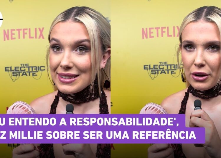 Millie Bobby Brown lança filme no Brasil e fala sobre ‘ser referência’