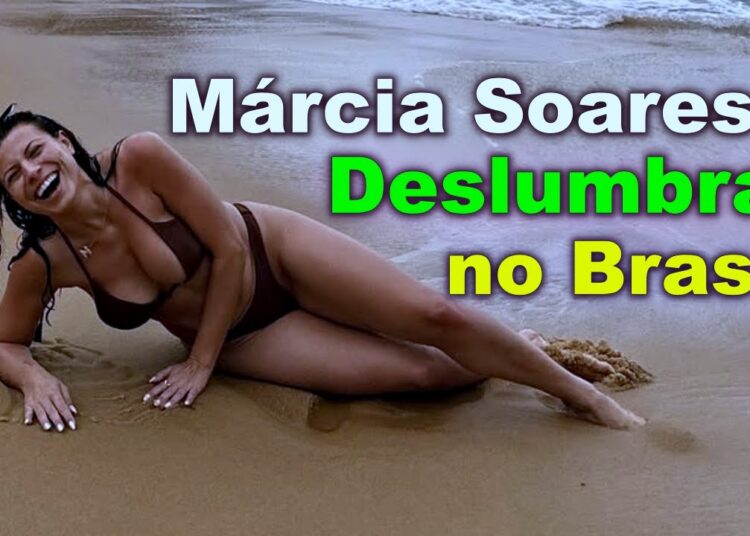 Márcia Soares Encanta no Brasil com Imagens Inéditas das Férias de Sonho!🌴