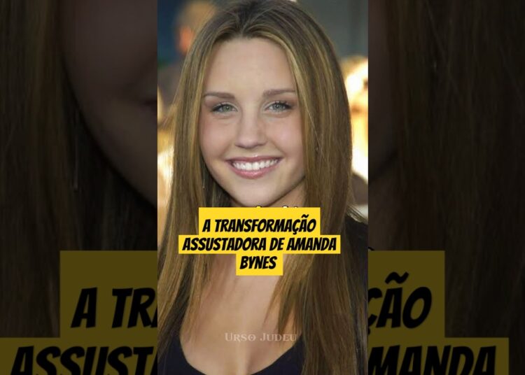 A TRANSFORMAÇÃO ASSUSTADORA DE AMANDA BYNES. #amandabynes #famosos #transformação