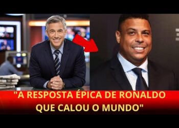 APRESENTADOR HUMILHA RONALDO FENÔMENO NA TV, MAS SUA RESPOSTA DEIXA O MUNDO EM CHOQUE…