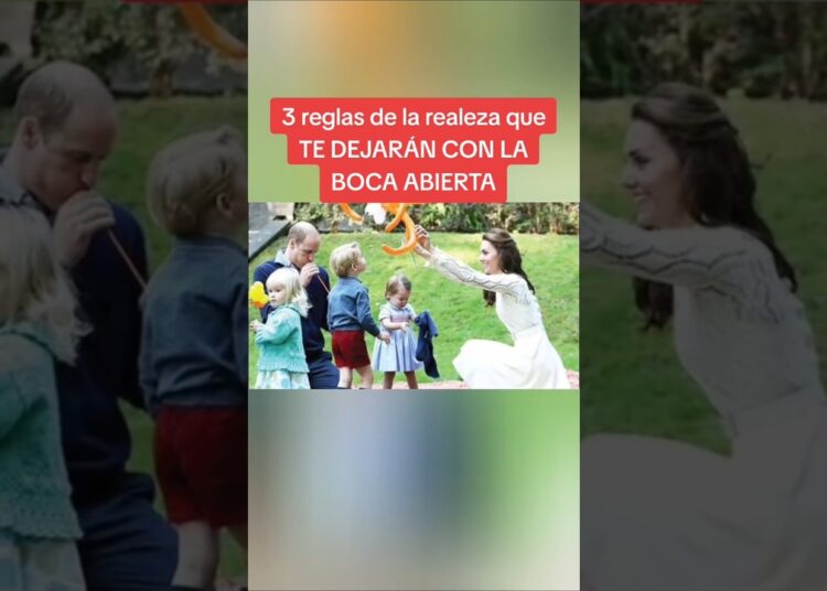 3 reglas de la realeza que TE DEJARÁN CON LA BOCA ABIERTA