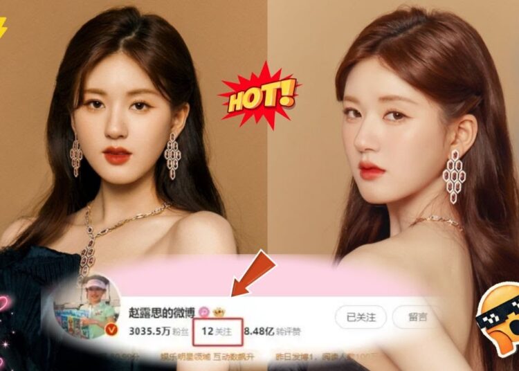 HOT! Zhao Lusi’s Weibo Purge Drama, Strategy, or Something Else