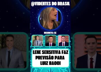 LENE SENSITIVA FAZ PREVISÃO PARA LUIZ BACCI  #lenesensitiva #noticias #fofoca