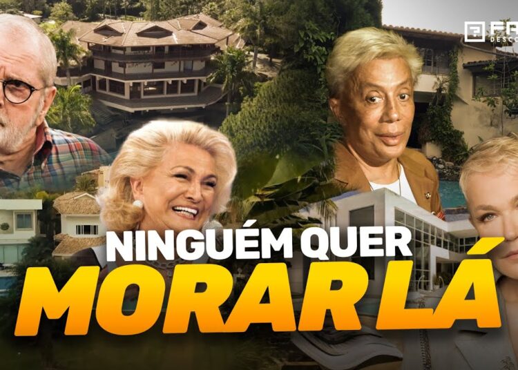 As mansões abandonadas de celebridades brasileiras