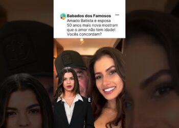 Amado Batista e esposa 50 anos mais nova mostram que o amor não tem idade! Vocês concordam?