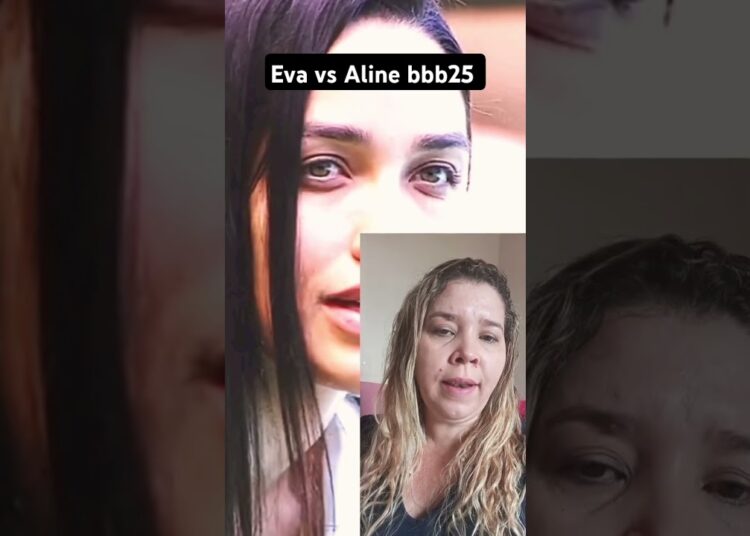 Eva i Aline descutem no bbb25 #noticias #bbbnoticias #fofoca