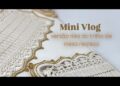 Mini Vlog de produção crochê | trilho de mesa realeza feito no fio 4 em tamanho menor