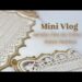 Mini Vlog de produção crochê | trilho de mesa realeza feito no fio 4 em tamanho menor