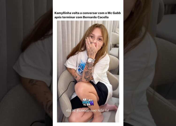 Kamylinha e Mc Gabb Voltaram a Namorar #noticias #famosos #fofocas #memesbrasil