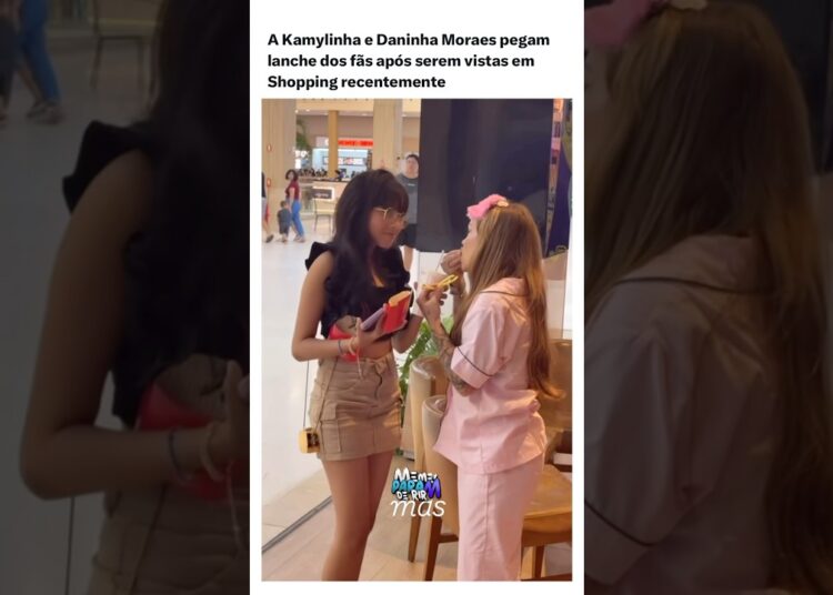 Kamylinha e Danny Pegando Lanche #noticias #famosos #fofocas #memesbrasil