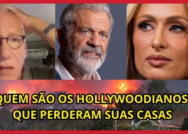 CELEBRIDADES HOLLYWOODIANAS QUE PERDERAM SUAS CASAS NO INCÊNDIO EM LOS ANGELES