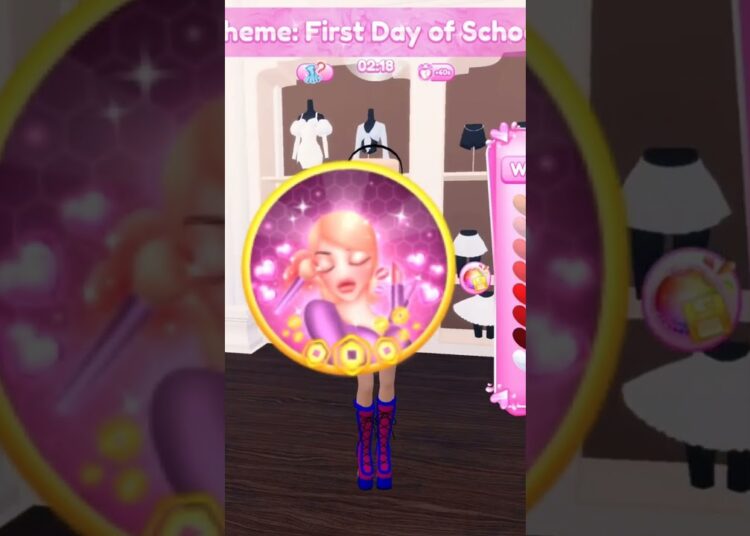 Realeza no Dress to Impress #shorts #roblox #dresstoimpress