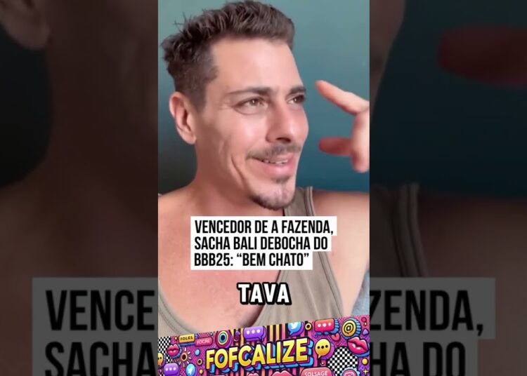 Sacha Bali’ torcida para Diogo Almeida’ #bbb #polêmica #celebridades