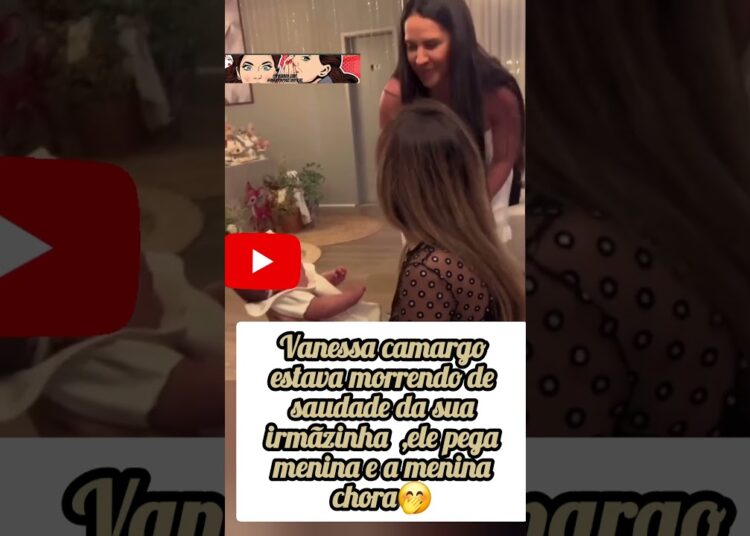 Vanessa camargo foi para o aniversário da sua irmãzinha clarinha #fofoca