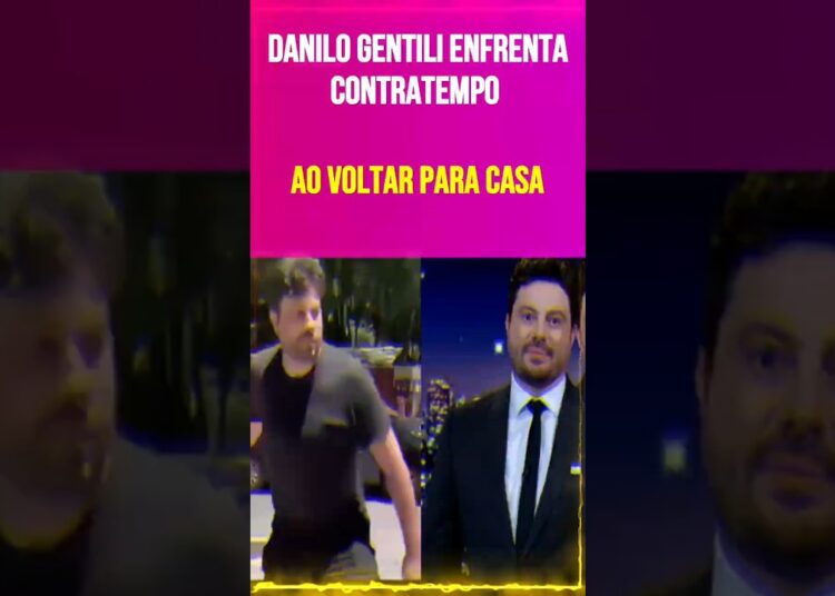 Danilo Gentili Enfrenta Contratempo ao Voltar Para Casa