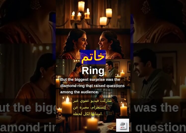 نور الغندور تفاجئ جمهورها بخاتم مميز في عيد ميلاد