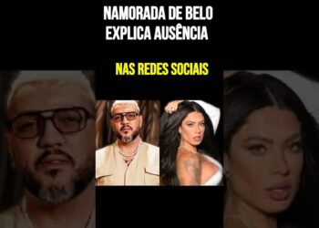 Namorada de Belo explica ausência nas redes sociais