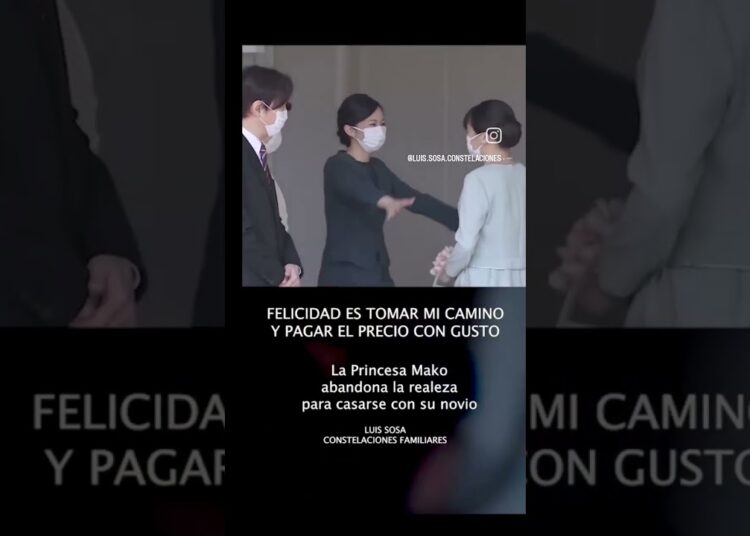 ABANDONA LA REALEZA PARA IRSE CON SU AMOR. Sucedió en Japón!