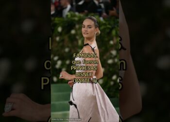 🎥✨FAMOSAS y PRINCESAS DISNEY (PARTE II) #hollywood #celebritystyle #disney #princesasdisney