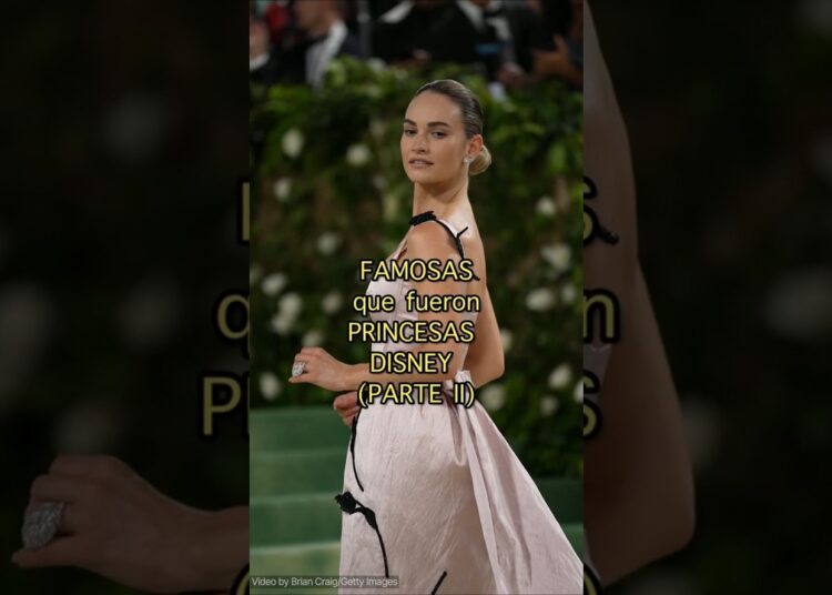 🎥✨FAMOSAS y PRINCESAS DISNEY (PARTE II) #hollywood #celebritystyle #disney #princesasdisney
